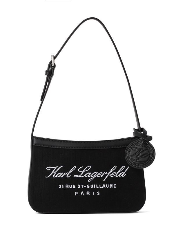 Karl Lagerfeld Karl Lagerfeld Чанта за през рамо  черно / бяло