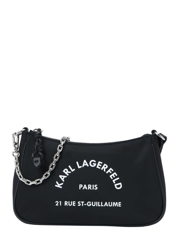 Karl Lagerfeld Karl Lagerfeld Чанта за през рамо  черно / бяло