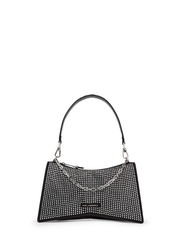 Karl Lagerfeld Karl Lagerfeld Чанта за през рамо  черно / сребърно