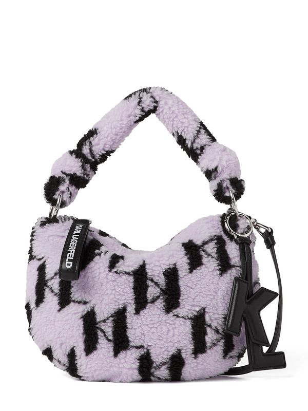 Karl Lagerfeld Karl Lagerfeld Чанта за през рамо  лилав / черно