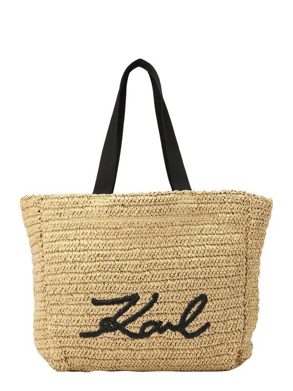 Karl Lagerfeld Karl Lagerfeld Чанта за през рамо  пясъчен / черно