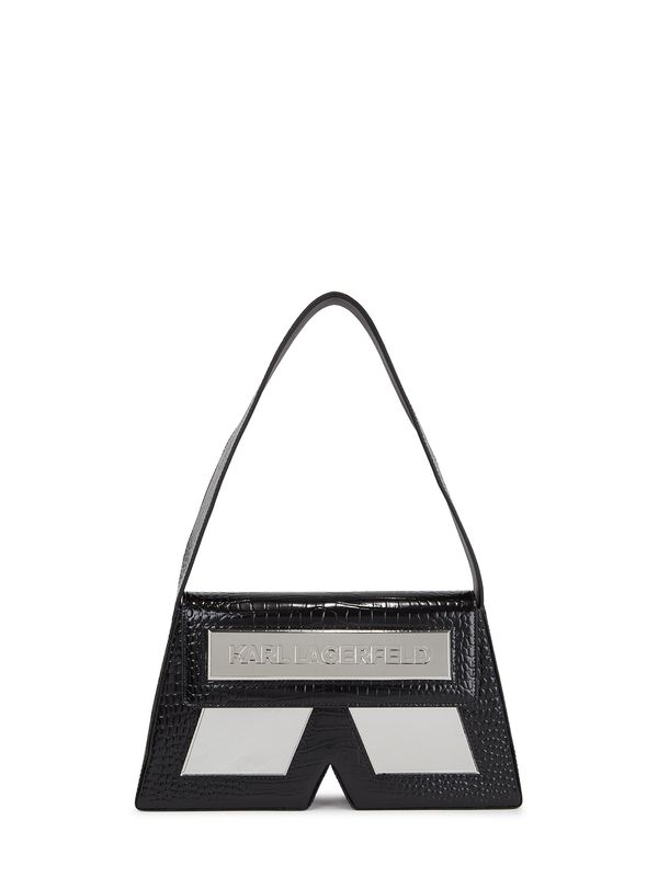 Karl Lagerfeld Karl Lagerfeld Чанта за през рамо  сиво / черно