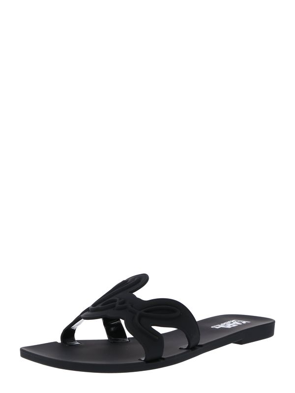 Karl Lagerfeld Karl Lagerfeld Чехли 'Jelly'  черно