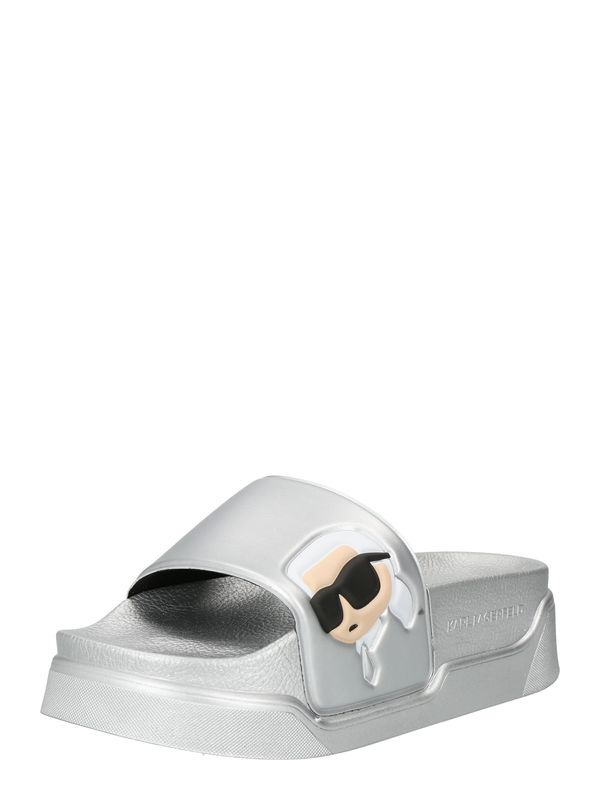 Karl Lagerfeld Karl Lagerfeld Чехли  светлобежово / черно / сребърно / бяло