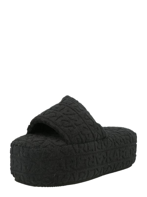 Karl Lagerfeld Karl Lagerfeld Чехли 'VERANDA'  черно