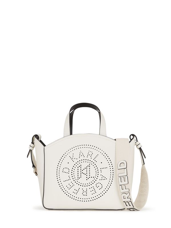 Karl Lagerfeld Karl Lagerfeld Дамска чанта  черно / бяло