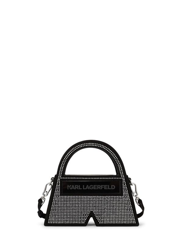 Karl Lagerfeld Karl Lagerfeld Дамска чанта  черно / сребърно