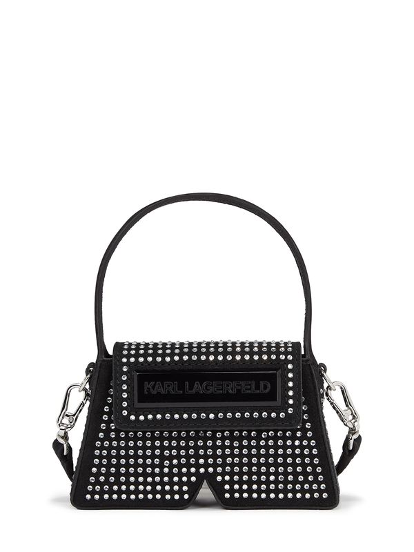 Karl Lagerfeld Karl Lagerfeld Дамска чанта  черно / сребърно