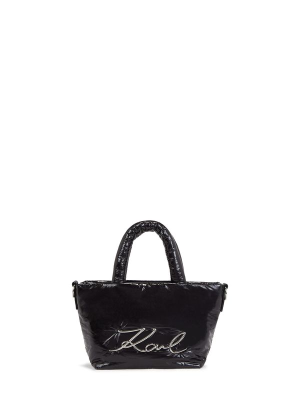 Karl Lagerfeld Karl Lagerfeld Дамска чанта  черно / сребърно