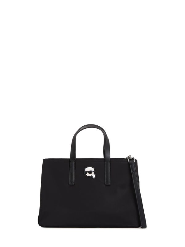 Karl Lagerfeld Karl Lagerfeld Дамска чанта 'Ikonik 2.0'  бежово / черно / бяло