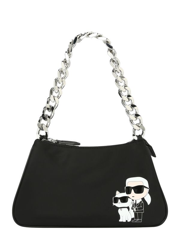 Karl Lagerfeld Karl Lagerfeld Дамска чанта 'Ikonik 2.0'  бежово / черно / бяло