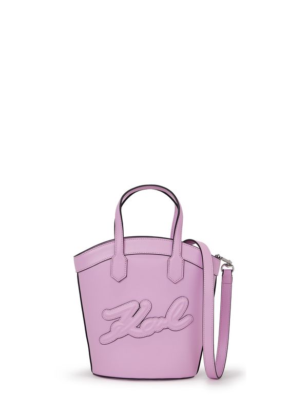 Karl Lagerfeld Karl Lagerfeld Дамска чанта  слива / черно