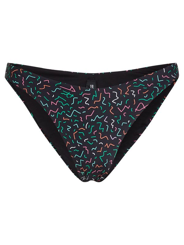 Karl Lagerfeld Karl Lagerfeld Долнище на бански тип бикини 'Geometric'  синьо / зелено / лилав / оранжево / черно