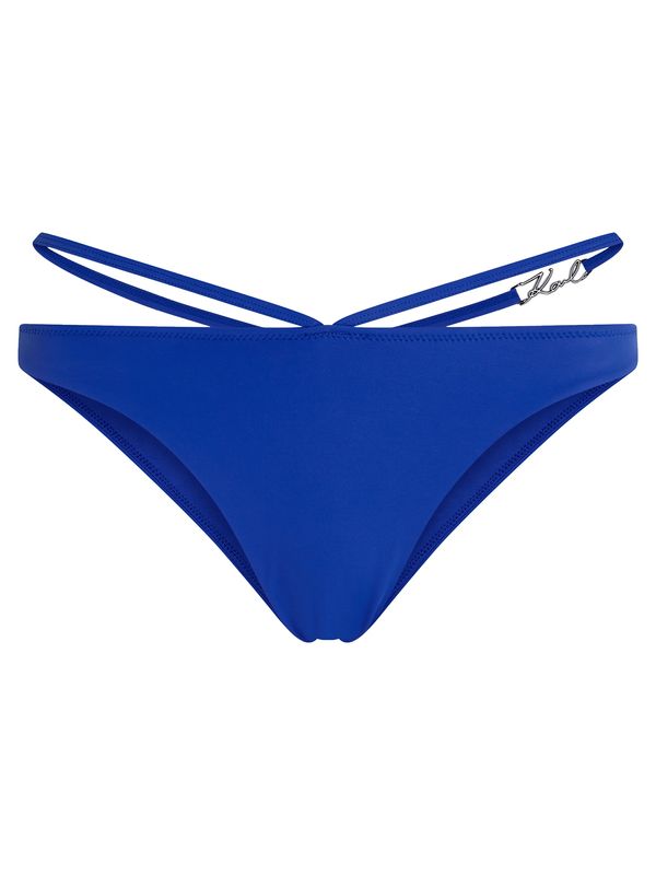 Karl Lagerfeld Karl Lagerfeld Долнище на бански тип бикини  кобалтово синьо