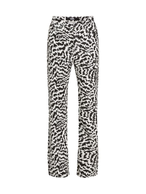 Karl Lagerfeld Karl Lagerfeld Дънки  черно / бяло