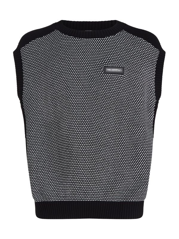 Karl Lagerfeld Karl Lagerfeld Елек  черно / бяло