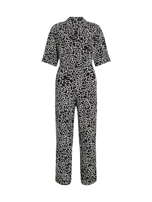 Karl Lagerfeld Karl Lagerfeld Гащеризон  черно / мръсно бяло