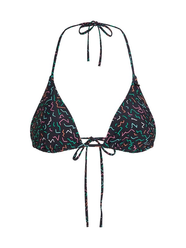 Karl Lagerfeld Karl Lagerfeld Горнище на бански  нефритено зелено / бледорозово / черно / бяло