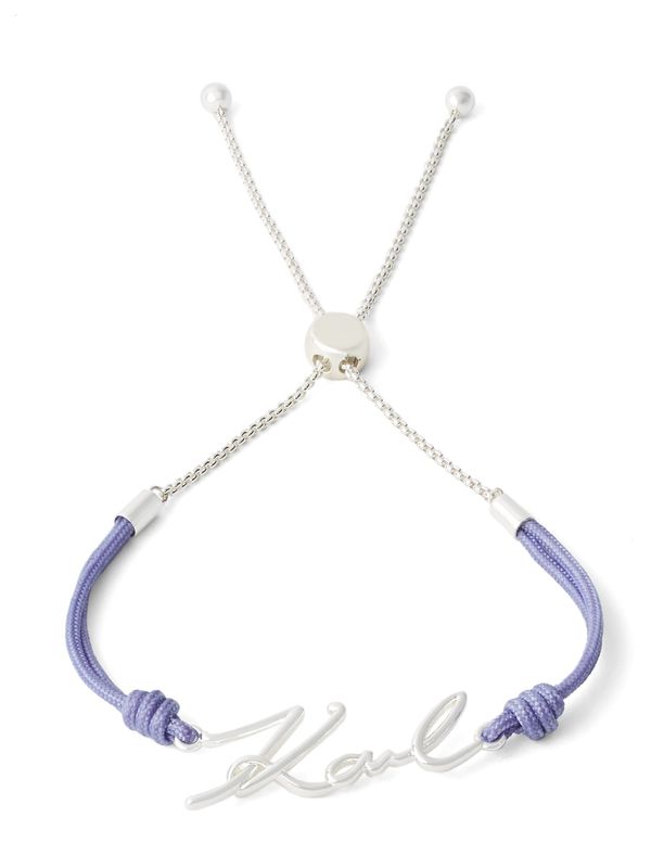 Karl Lagerfeld Karl Lagerfeld Гривна  лилав / сребърно