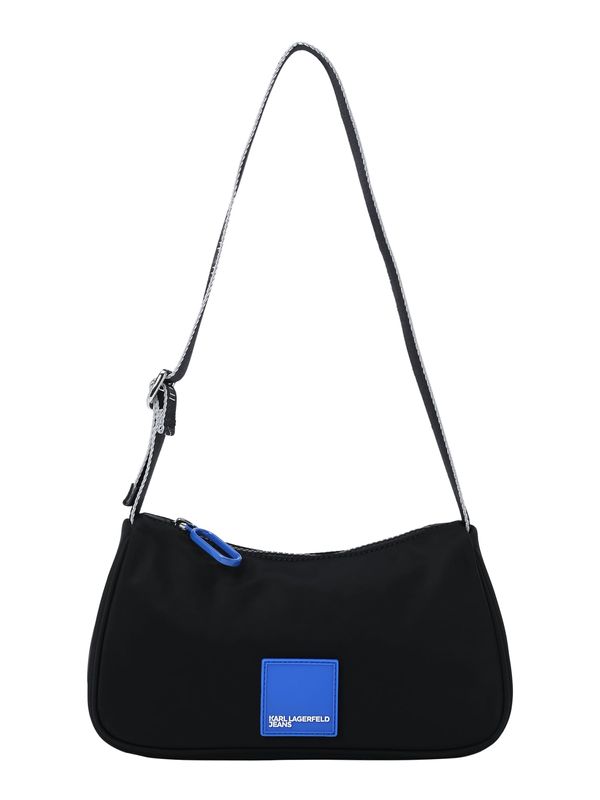 KARL LAGERFELD JEANS KARL LAGERFELD JEANS Чанта за през рамо 'Urban'  синьо / черно / бяло