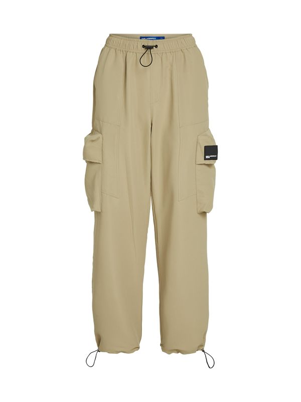 KARL LAGERFELD JEANS KARL LAGERFELD JEANS Карго панталон  кремаво