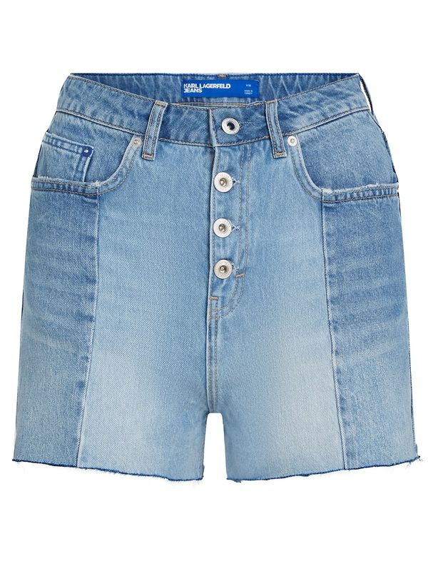 KARL LAGERFELD JEANS KARL LAGERFELD JEANS Панталон 'High-Rise'  синьо