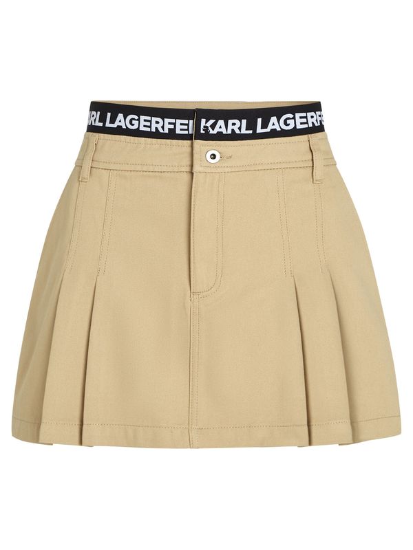 KARL LAGERFELD JEANS KARL LAGERFELD JEANS Пола  камел / черно / бяло