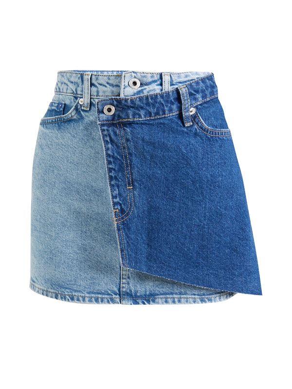 KARL LAGERFELD JEANS KARL LAGERFELD JEANS Пола  син деним / светлосиньо