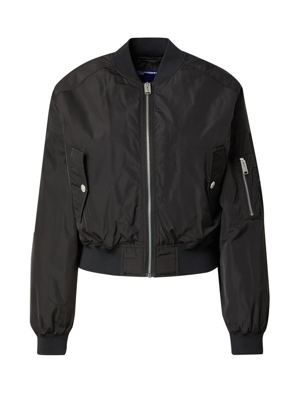 KARL LAGERFELD JEANS KARL LAGERFELD JEANS Преходно яке  черно