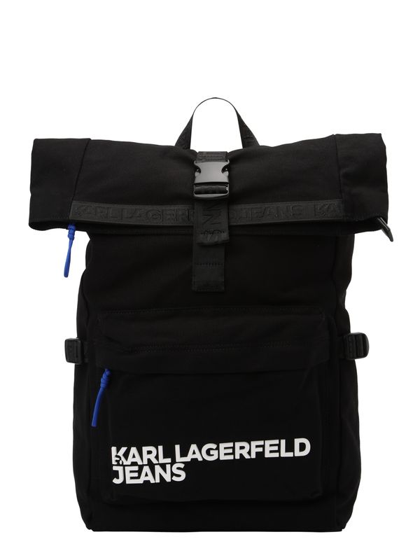 KARL LAGERFELD JEANS KARL LAGERFELD JEANS Раница  черно / бяло