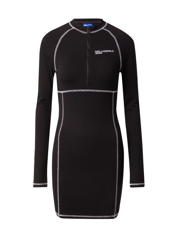 KARL LAGERFELD JEANS KARL LAGERFELD JEANS Рокля  черно / бяло
