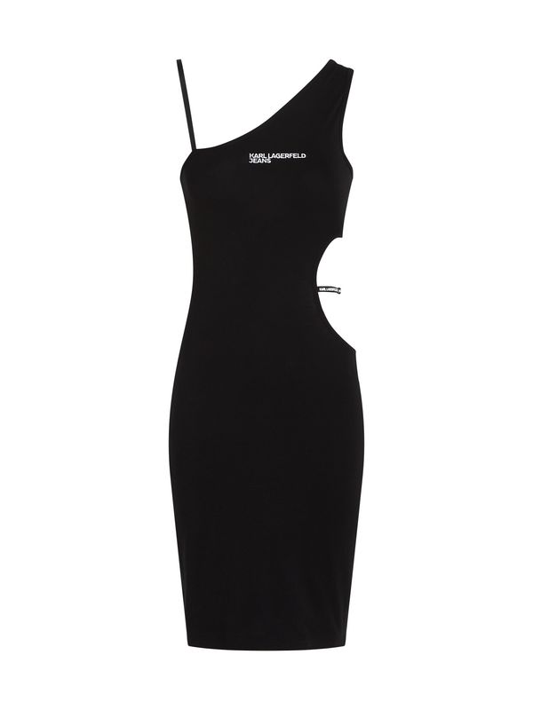 KARL LAGERFELD JEANS KARL LAGERFELD JEANS Рокля  черно / бяло