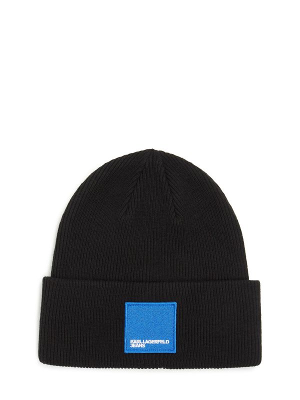 KARL LAGERFELD JEANS KARL LAGERFELD JEANS Шапка  синьо / винено червено / черно