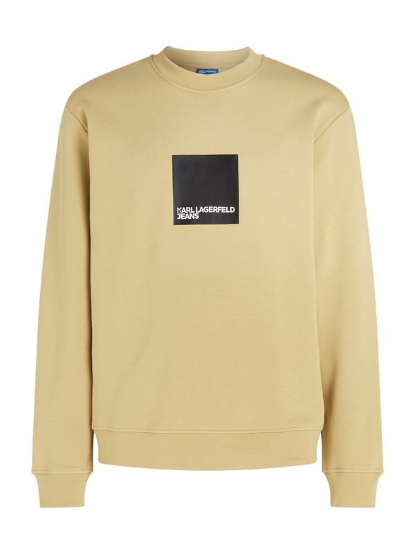 KARL LAGERFELD JEANS KARL LAGERFELD JEANS Суичър  капучино / черно / бяло