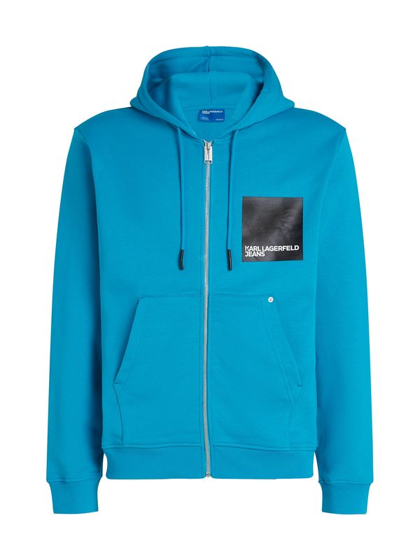 KARL LAGERFELD JEANS KARL LAGERFELD JEANS Суичъри с качулка  синьо / черно