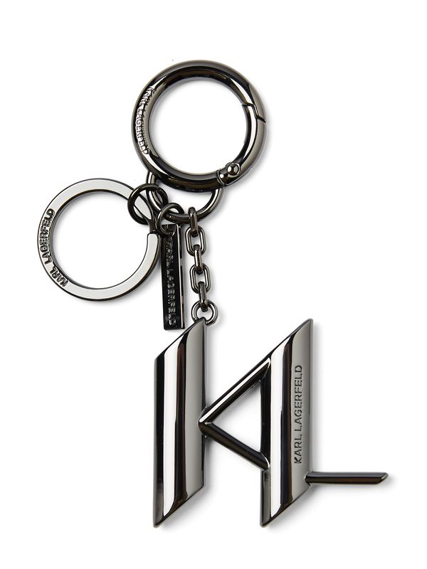 Karl Lagerfeld Karl Lagerfeld Ключодържател  сребърно сиво
