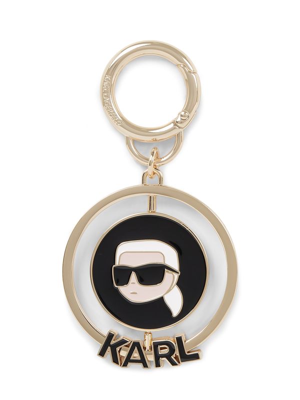Karl Lagerfeld Karl Lagerfeld Ключодържател  злато / черно / перлено бяло