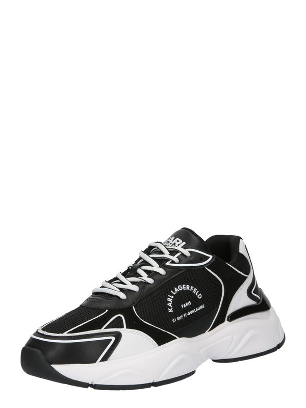 Karl Lagerfeld Karl Lagerfeld Ниски маратонки  черно / бяло