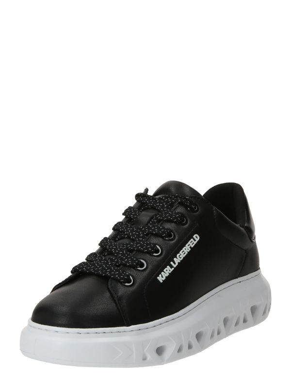 Karl Lagerfeld Karl Lagerfeld Ниски маратонки  сиво / черно / бяло