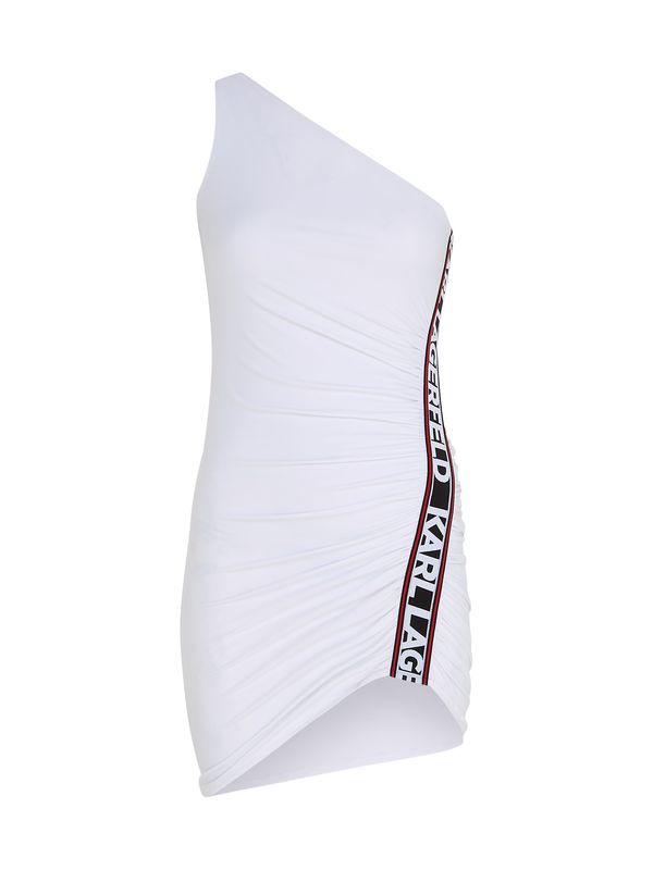 Karl Lagerfeld Karl Lagerfeld Плажна рокля  червено / черно / бяло