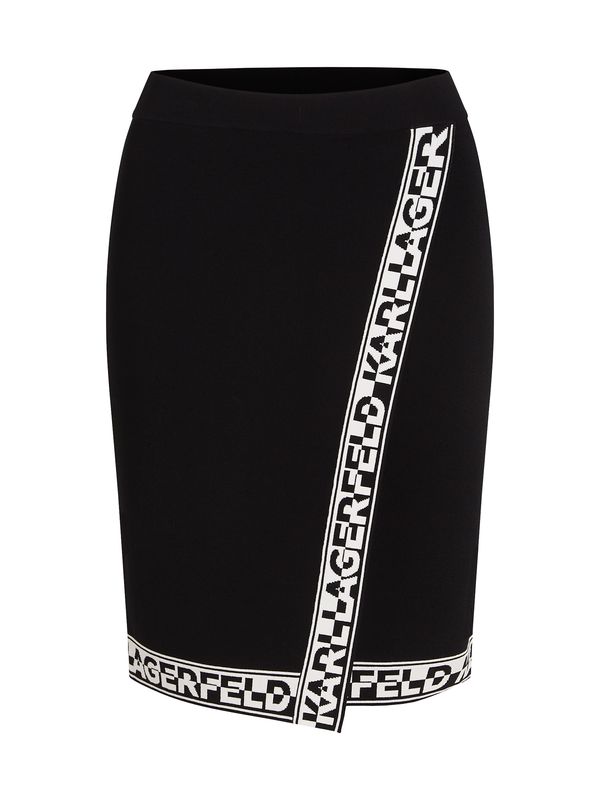 Karl Lagerfeld Karl Lagerfeld Пола  черно / бяло