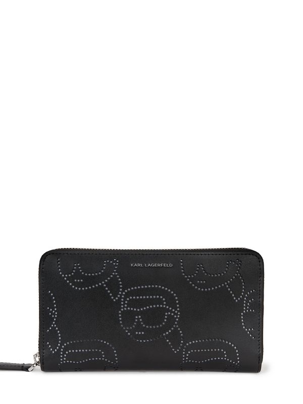 Karl Lagerfeld Karl Lagerfeld Портмоне 'Continental'  черно