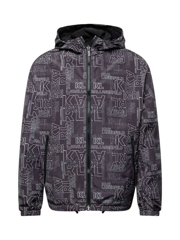 Karl Lagerfeld Karl Lagerfeld Преходно яке  черно / бяло