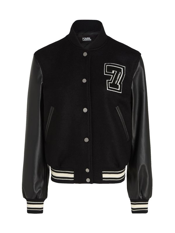 Karl Lagerfeld Karl Lagerfeld Преходно яке  черно / бяло