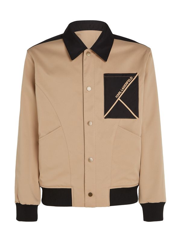 Karl Lagerfeld Karl Lagerfeld Преходно яке  камел / черно