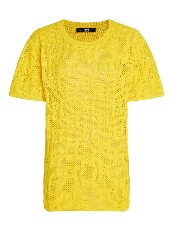 Karl Lagerfeld Karl Lagerfeld Пуловер  неоново жълто