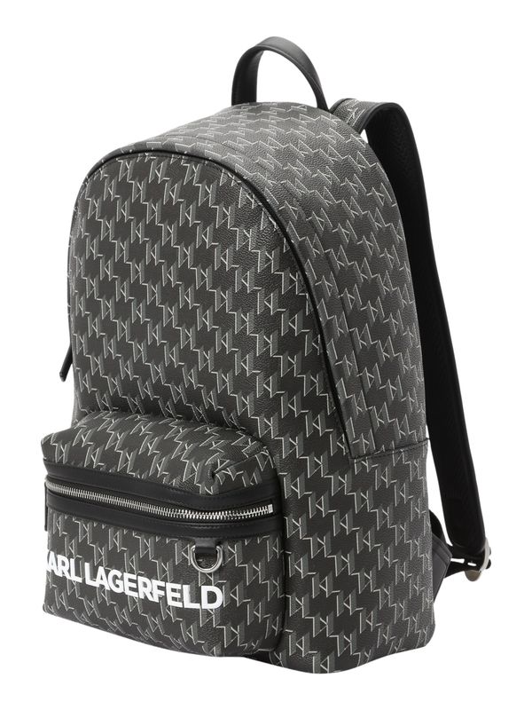 Karl Lagerfeld Karl Lagerfeld Раница  сиво / черно / бяло
