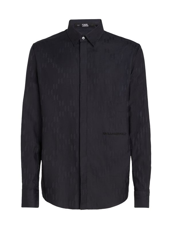 Karl Lagerfeld Karl Lagerfeld Риза  черно