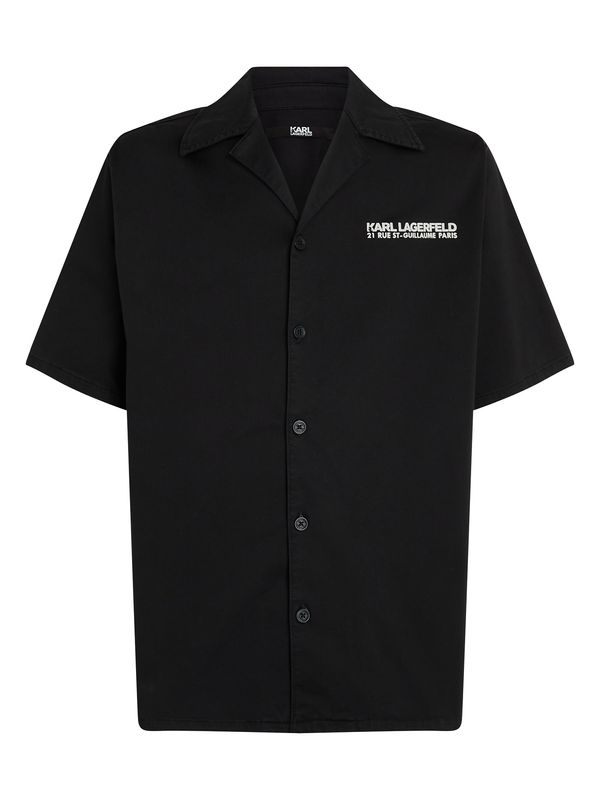 Karl Lagerfeld Karl Lagerfeld Риза  черно / бяло