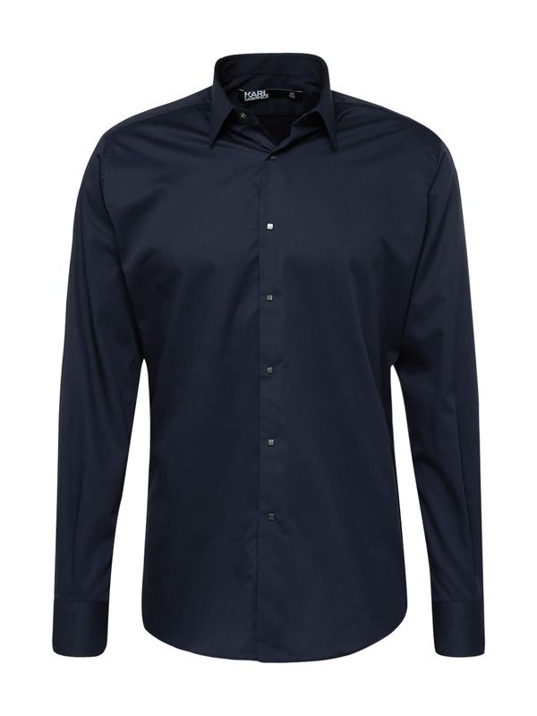 Karl Lagerfeld Karl Lagerfeld Риза  нощно синьо